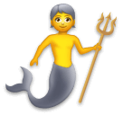 🧜 Persona con coda di pesce Emoji su LG