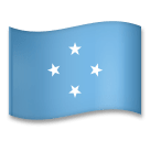 Mikronesisk Flagga on LG
