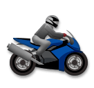 🏍️ Motorcycle Emoji on LG Phones