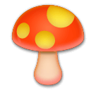 Mushroom Emoji on LG Phones