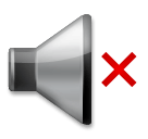 🔇 Muted Speaker Emoji on LG Phones
