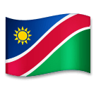 🇳🇦 Флаг Намибии Эмодзи на телефонах LG
