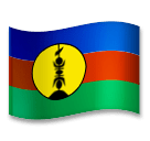 🇳🇨 Bandeira da Nova Caledonia Emoji nos LG
