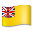 🇳🇺 Flagge von Niue Emoji auf LG