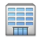 Office Building Emoji on LG Phones
