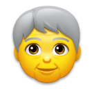 🧓 Ältere erwachsene Person Emoji auf LG
