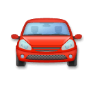 Oncoming Automobile Emoji on LG Phones