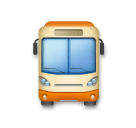 Heranfahrender Bus Emoji LG