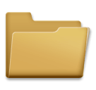 📂 Carpeta de archivos abierta Emoji en LG