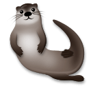 🦦 Otter Emoji auf LG