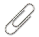 Paperclip on LG
