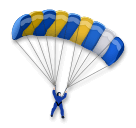 🪂 Paracaídas Emoji en LG