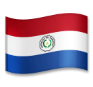 Flag: Paraguay Emoji on LG Phones