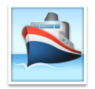 🛳️ Barco de pasajeros Emoji en LG