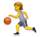 ⛹️ Jogador de basquetebol Emoji nos LG