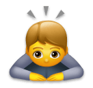 🙇 Persona haciendo una reverencia Emoji en LG