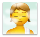 🧖 Persona en una sauna Emoji en LG