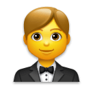 🤵 Hombre con esmoquin Emoji en LG