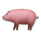 🐖 Cerdo Emoji en LG