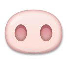 🐽 Pig Nose Emoji on LG Phones