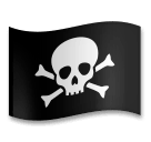 🏴‍☠️ Пиратский флаг Эмодзи на телефонах LG