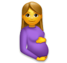 🤰 Mujer embarazada Emoji en LG