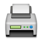 Printer Emoji on LG Phones