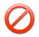 Proibito Emoji LG