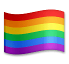 Regenboogvlag on LG