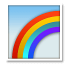 🌈 Regenbogen Emoji auf LG