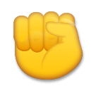 ✊ Raised Fist Emoji on LG Phones