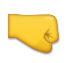 🤜 Right-Facing Fist Emoji on LG Phones