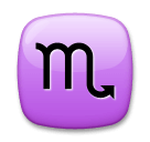 ♏ Skorpion (Sternzeichen) Emoji auf LG
