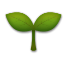 🌱 Planta de semillero Emoji en LG