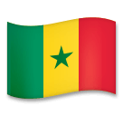 Drapeau du Sénégal Émoji LG