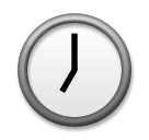 🕖 Seven O’clock Emoji on LG Phones