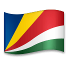 Flagge der Seychellen on LG