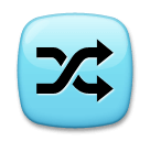 🔀 Simbolo della ripetizione casuale Emoji su LG