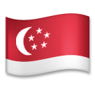 Flag: Singapore Emoji on LG Phones