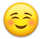 ☺️ Lächelndes Gesicht Emoji auf LG