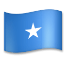 Flag: Somalia Emoji on LG Phones