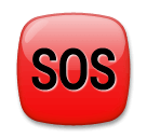 Sos चिह्न on LG