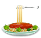 Spaghetti Emoji on LG Phones