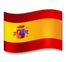 Флаг Испании Эмодзи на телефонах LG
