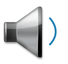 🔉 Speaker Medium Volume Emoji on LG Phones
