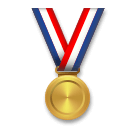 Sports Medal Emoji on LG Phones