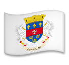 Bandiera di Saint Barthélemy Emoji LG