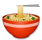 Bol de comida caliente Emoji LG