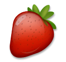 Strawberry Emoji on LG Phones