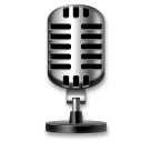 Studio Microphone Emoji on LG Phones